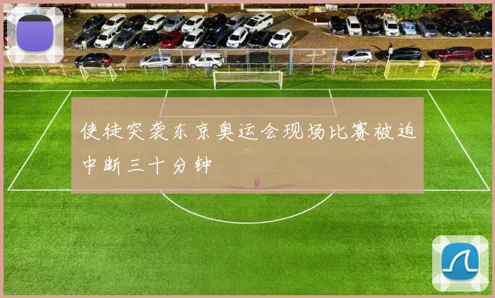 使徒突袭东京奥运会现场比赛被迫中断三十分钟